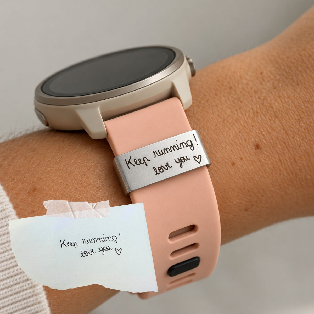 Watch Tag - Escritura a mano