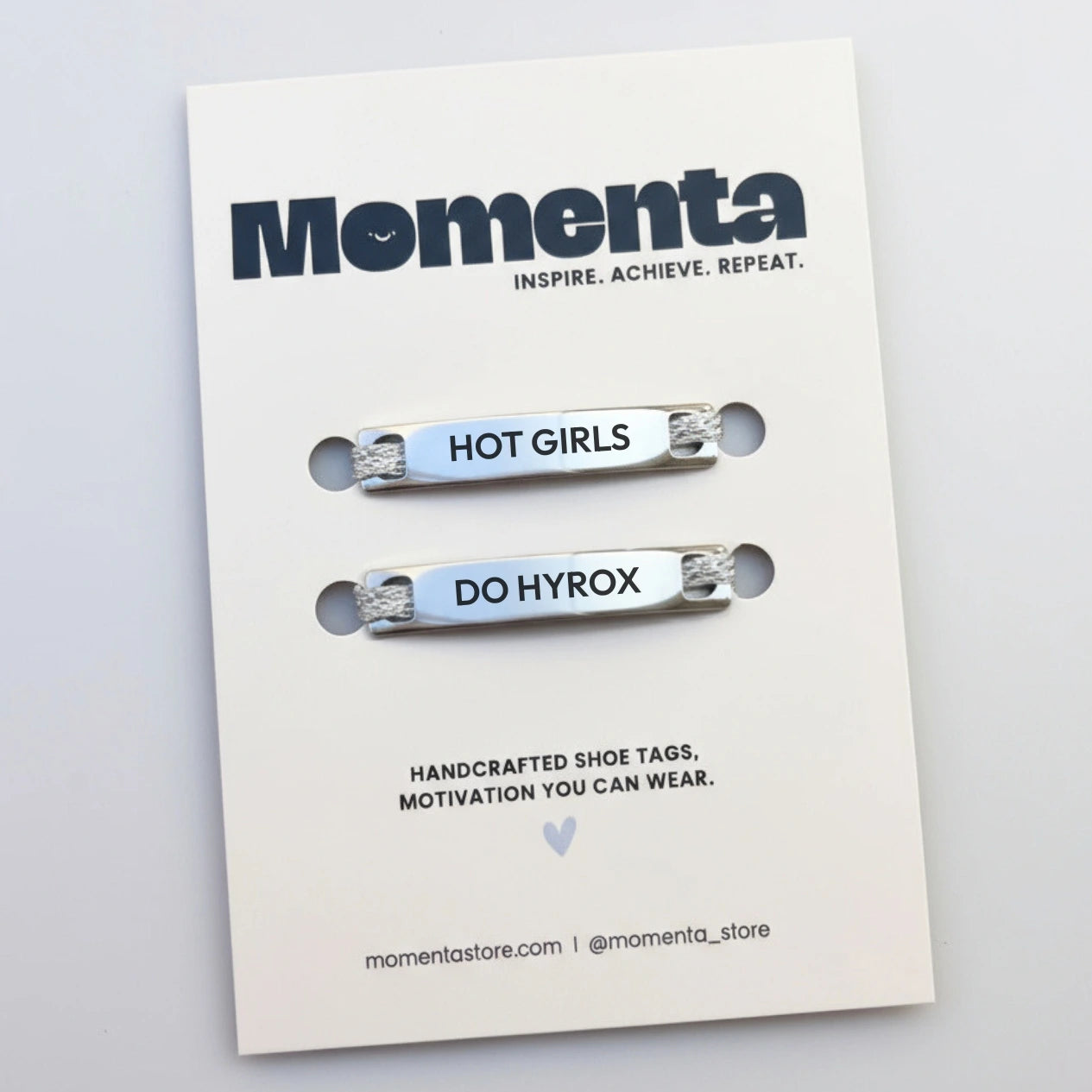 Accessoire running Hyrox motivation pour lacets de chaussures